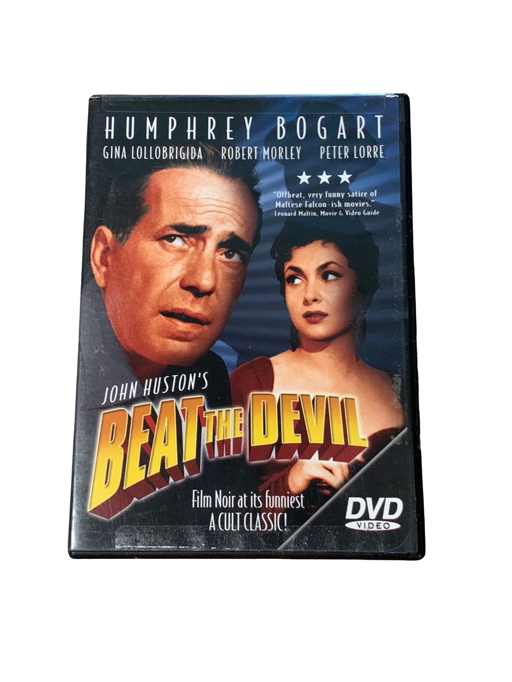 Beat the Devil DVD Film Noir Comedy Humphrey Bogart John Huston NR